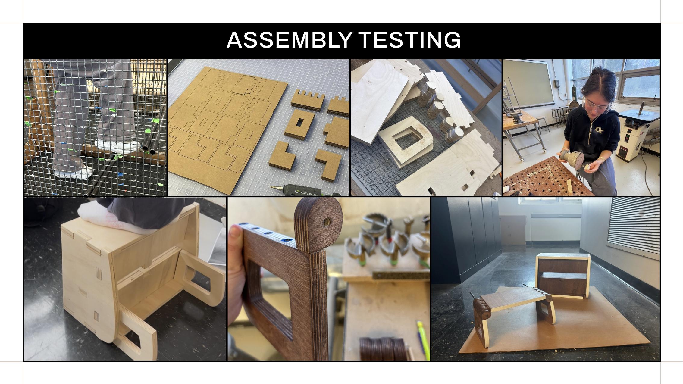Step Up fabrication and assembly process